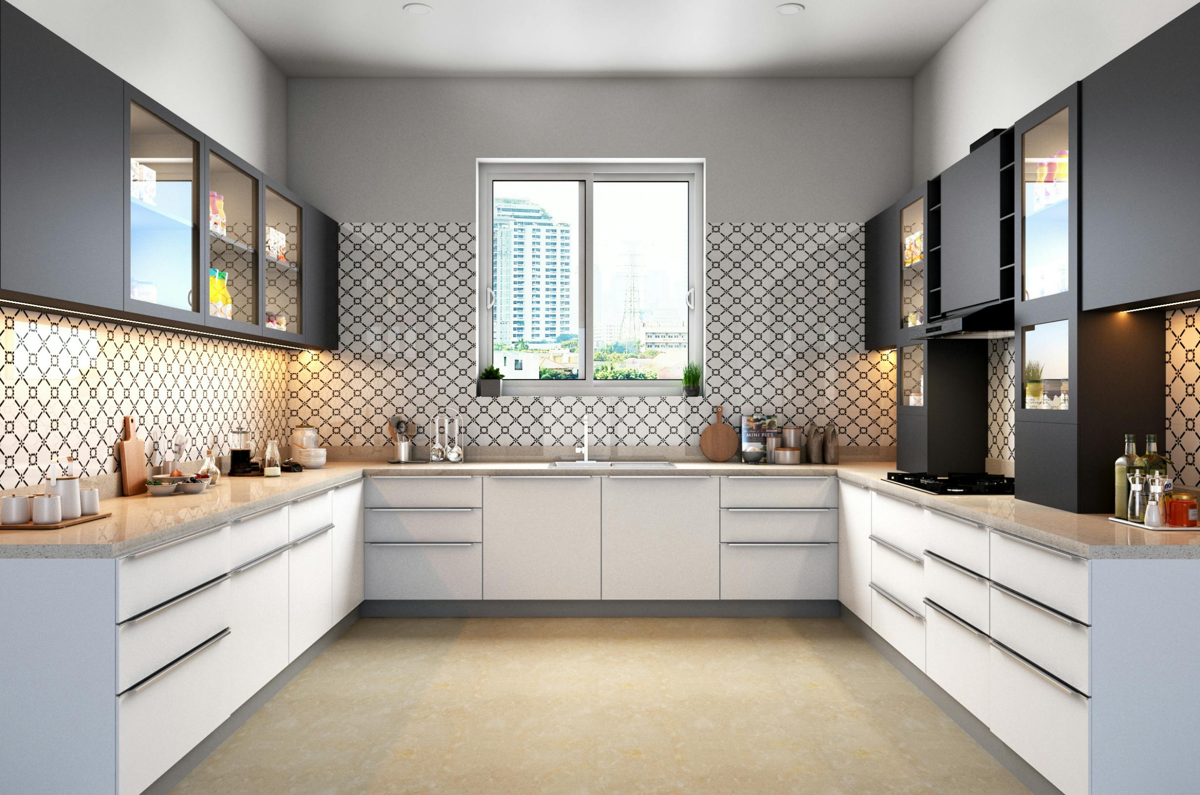 Modern Stainless Kitchen Equipment
